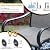 Sophia & William Outdoor Dining Set Patio Dining Set for 4 Round Patio Table and Chairs Set 5 Pieces with Swivel Patio Chairs 42" Metal Table for Garden Pool All Weather Brown
