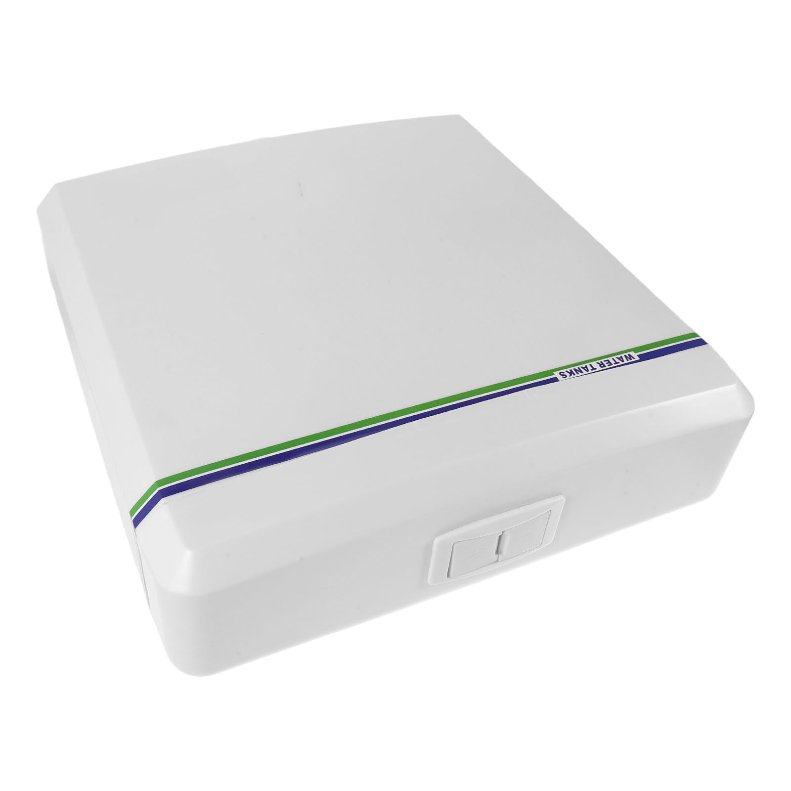 Tanque de Descarga para Inodoro de Pared para Sanitario de Cuclillas, Plástico Blanco, Instalación Fácil y Resistente para Baños Públicos y Hogares