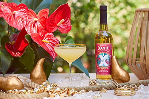 Xanté Rum & Pear eleganter Likör mit karibischem Rum und Birnengeschmack 0,5l (35% Vol.) – Bild 5