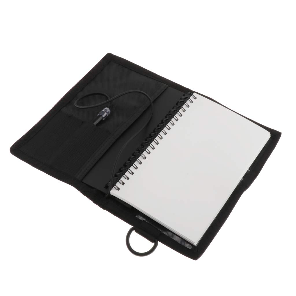 Carnet de plongée avec 25 pages intérieures étanches Rouge