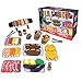 55/80 Pz BBQ Playset Giochi Di Finzione Cibo Giocattolo Griglia Set Barbecue Cucina Utensili Da Cucina Giocattoli Di Ruolo Per Bambini Bambini Ragazzi E Ragazze Regali