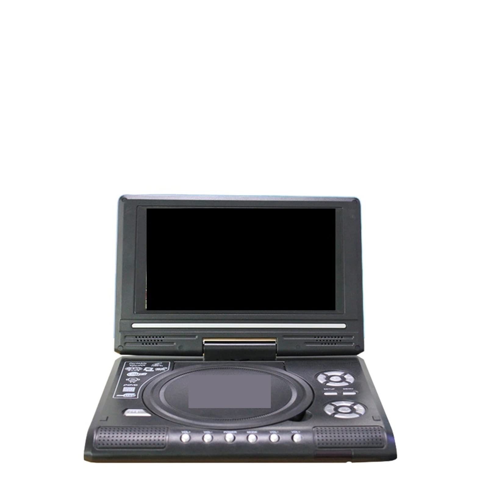 Lettore DVD portatile, Portatile HD 7.8 pollici TV Home Car DVD Player VCD CD Ruota lo schermo LCD