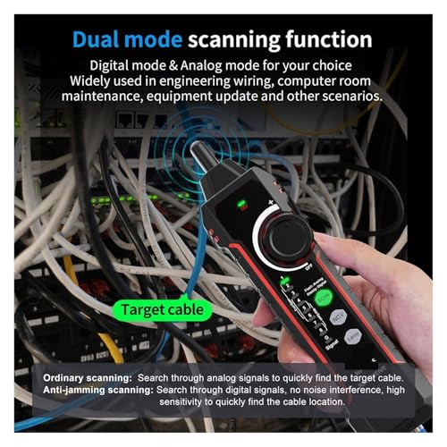 OTDR NF-918S comprobador portátil con pantalla LCD y herramientas de red 7