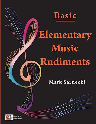 Elementary Music Rudiments Basic 1896499082 Book Cover