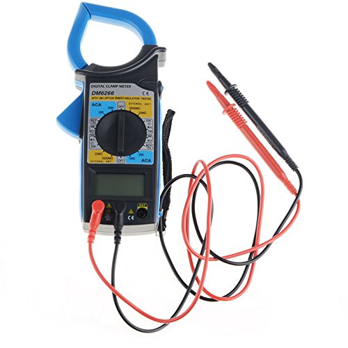 JIALIUJ DM6266 Digital Multimeter Clamp Meter Am Meter Insulation Test for Home Multimetro