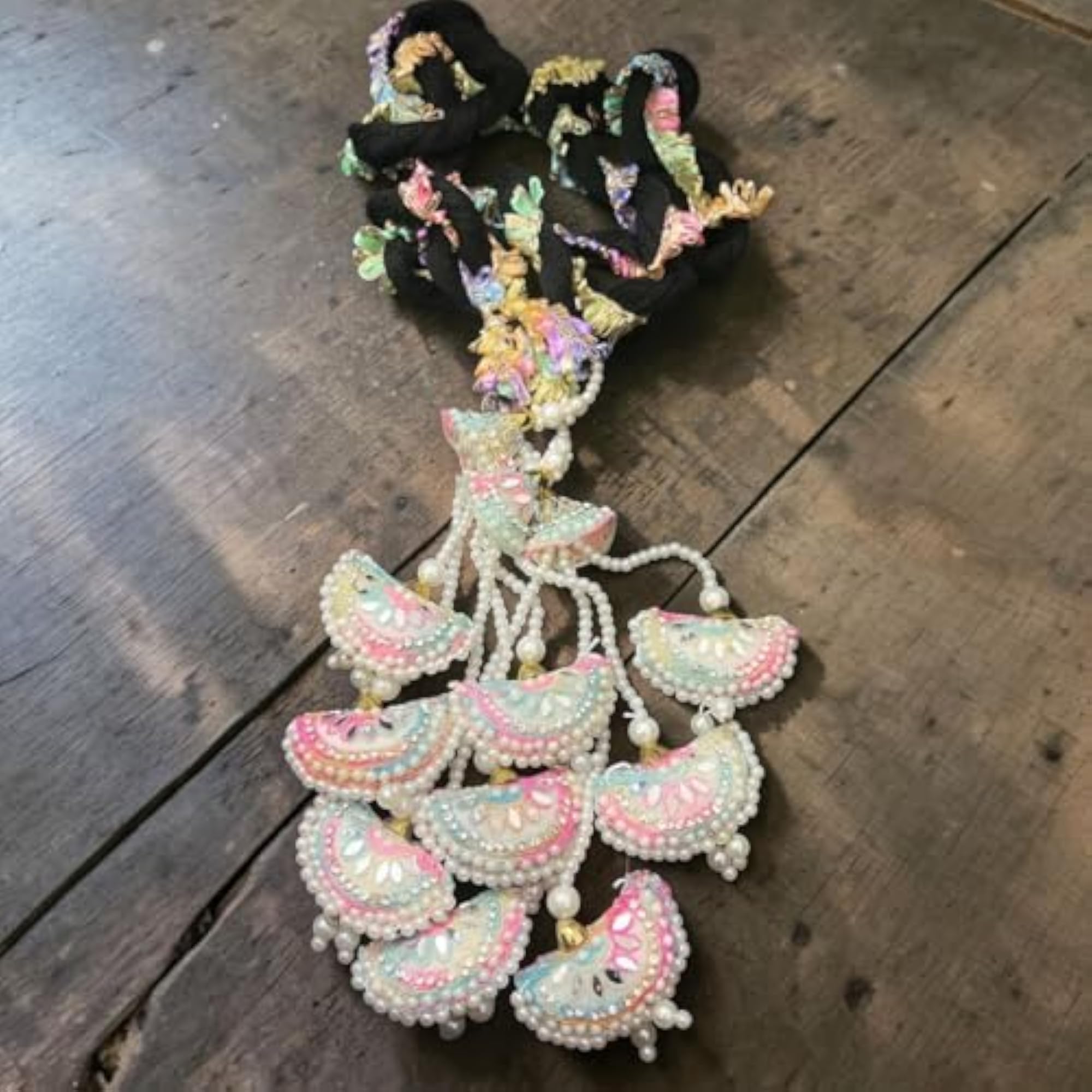 Punjabi Bridal Paranda Braided Hair Extension