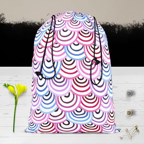 Image of ArtzFolio Abstract Doodles D2 | Reusable Sack Bag | Bag for Gym, Storage, Vegetable & Travel