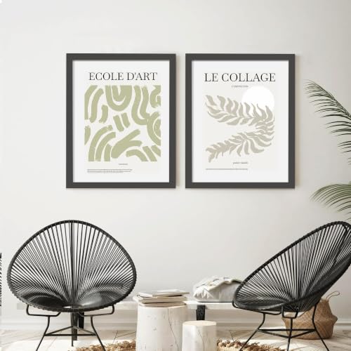 Image of Picrit 24x30 Black Puzzle Frame, Picture Frame for Wall, 3 Pack