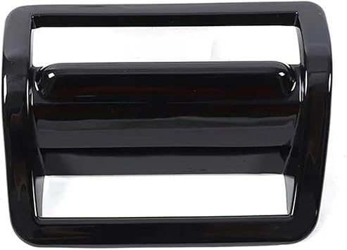 Door Interior Panel ABS For Land For Cruiser For Prado 250 LC250 2024+ Car Headlight Switch Frame Sticker Garnish Black