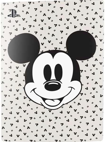 Skinit Decal Gaming Skin Compatible with PS5 Bundle - Officially Licensed Disney Mickey Mouse Classic Design