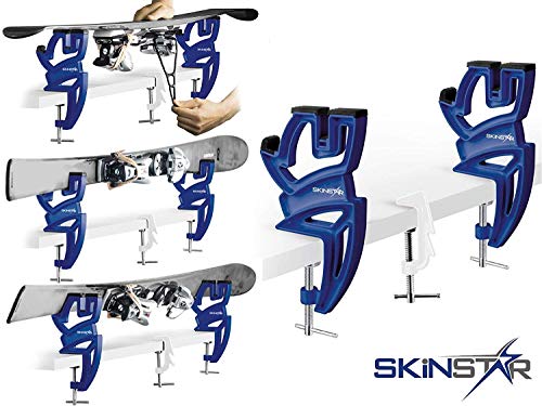 Foto von SkinStar Skipflege Skiwachs-Set Professional Skispanner Wachseisen Wachs inkl. Wachskoffer 7-teilig