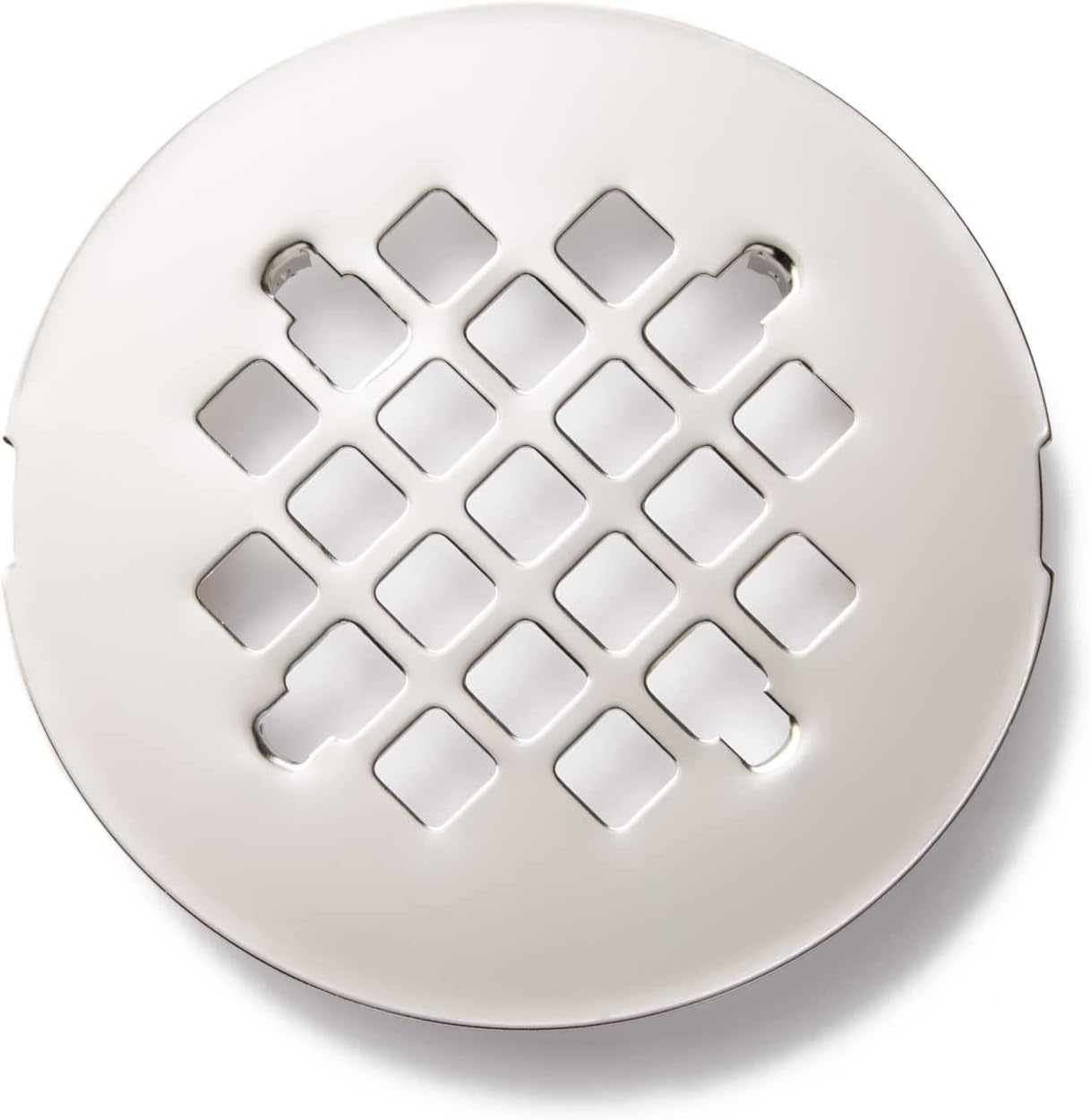 Signature Hardware 932343 FundamentALL 4-1/2" Round Snap-in Shower Drain Cover - Chrome