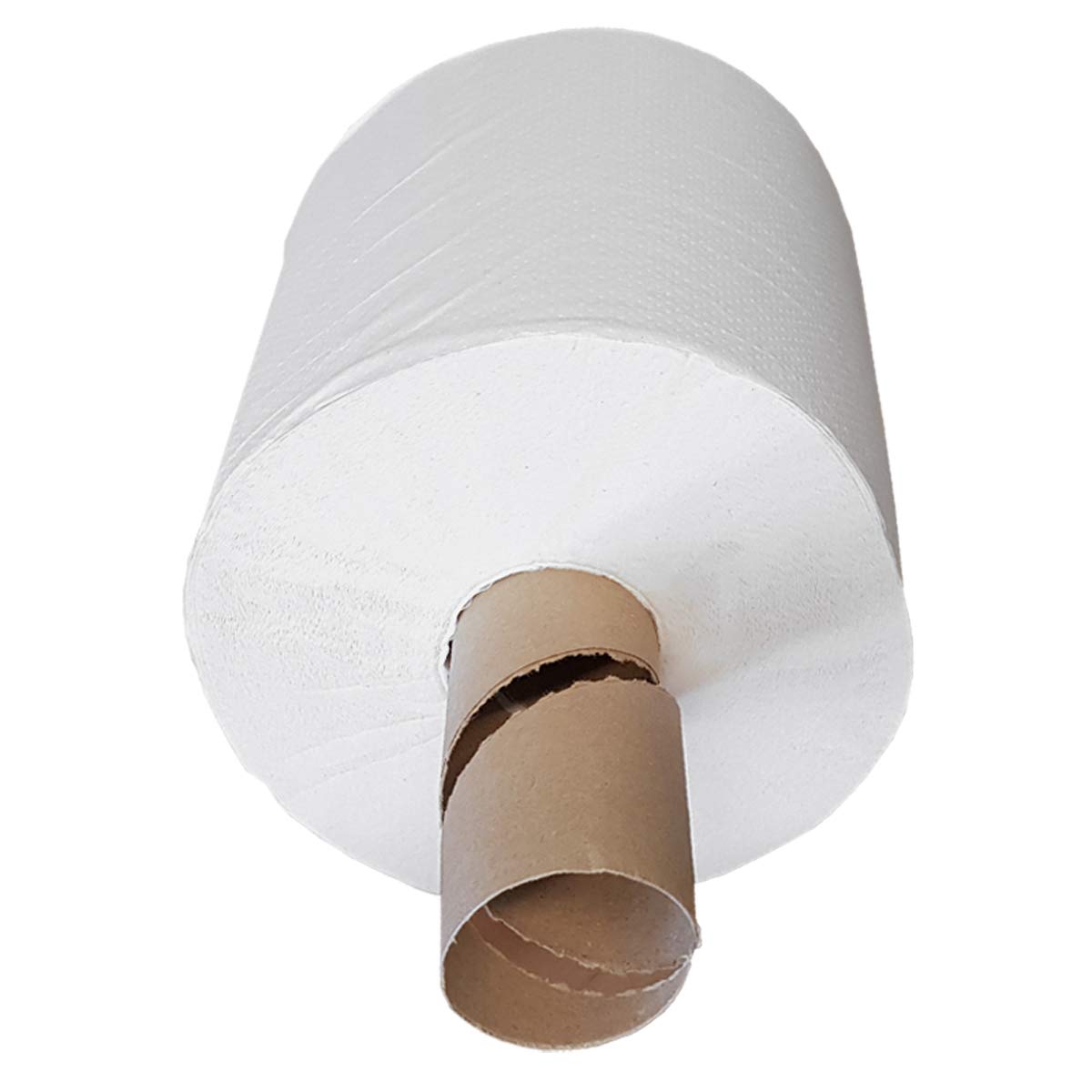 Handtuchpapierrollen 2-lagig, Spiralkern 20cmx150m, Weißegrad 70%, Perforiert – Papierhandtücher für Spender, Einweg Handtuchrollen, Hygienische Handtuchpapierrollen für Gastronomie und Fitness