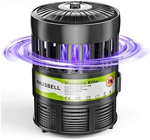HAUSBELL Mosquito Killer Lamp,Electric Bug Zapper,Mosquito Trap,Pests Gnat Trap,Insect Fly Trap,LED Bug Control Inhaler,USB Powered