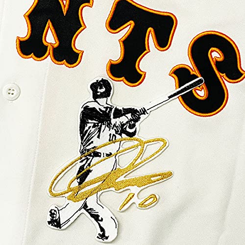 読売 ジャイアンツ 巨人 刺繍ワッペン 中田 翔 シルエット 2& サイン 応援 中田翔