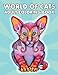 World of Cats: Adult Coloring Book
