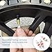 Aoerzn 100Pcs Premium Tyre Tire Valve Cores, Valve Stem Core Part Replacement, Universal for Most Models of Cars, Trucks, Motorcycles and Bicycles