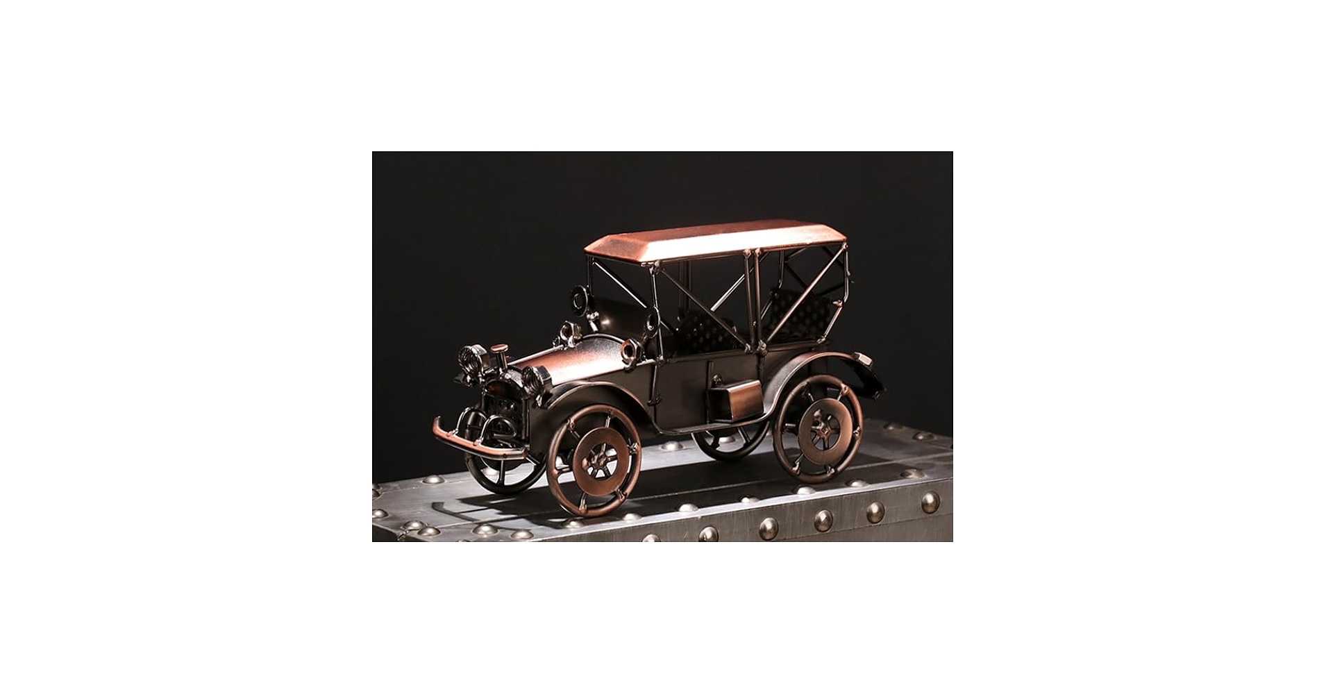 アンティーク雑貨　置物　クラシックカー　ヴィンテージ　ディスプレイ　ミニカー Amazon.co.jp: MOMOAO ミニチュア 車 クラシックカー