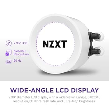 Amazon | NZXT KRAKEN Elite RGB 360 White 簡易水冷CPUクーラー