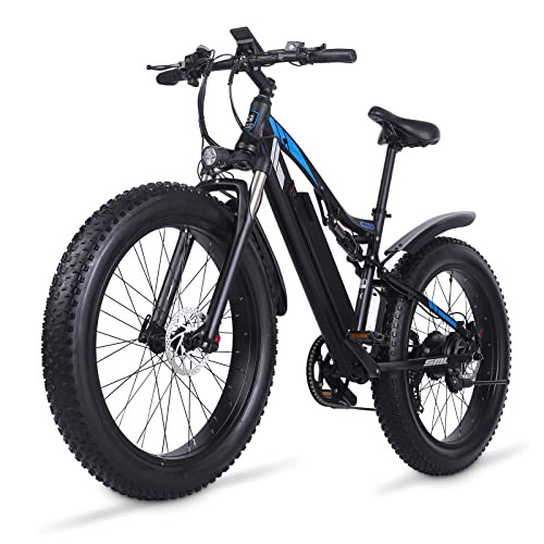 Shengmilo MX03 Electric Bikes for Adults, 26 * 4.0 Inches Fat Tire Electric Bike, Ebikes for Adults Equipped with… - Image 4