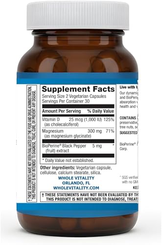 Miniatura 2 de Vitamina D3 y Magnesio con Cápsulas de Biopreno