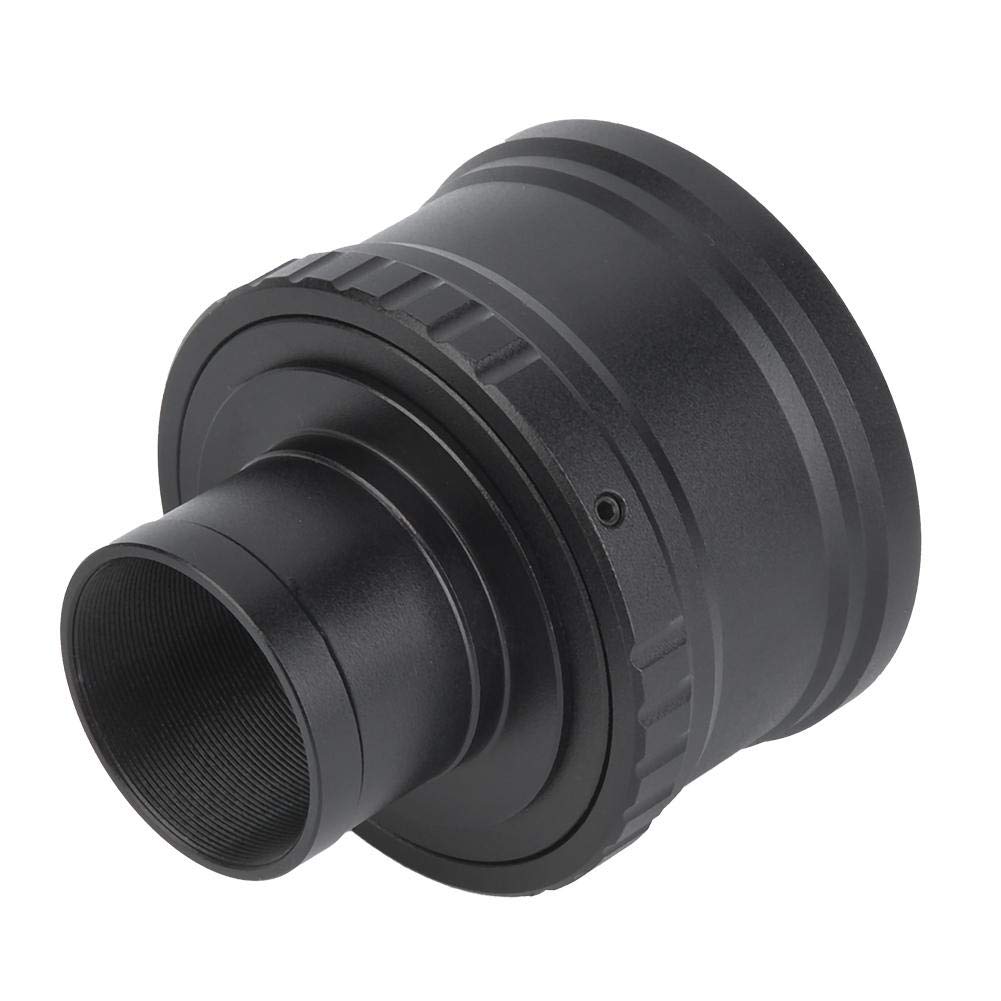 Diyeeni Adaptador de Lente de Montaje EOS-M T2, Adaptador de telescopio M42 a 1.25 Pulgadas, Adaptador de Anillo en T para cámara Canon EOS