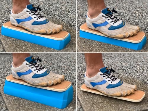 SteadySole Foot Balance Board PRO wooden balance board wooble board | Foot Training, Balance Trainer, Agility & Coordination Training Device | Foot Strengthening, Foot Stabilisation