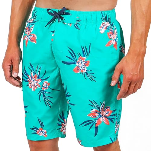 Image of Kanu Surf Men's Wade Mens Swim Trunks Quick-Dry Swim Shorts Men, 5.5 - 9 Inch Inseam (Regular & Extended Sizes)