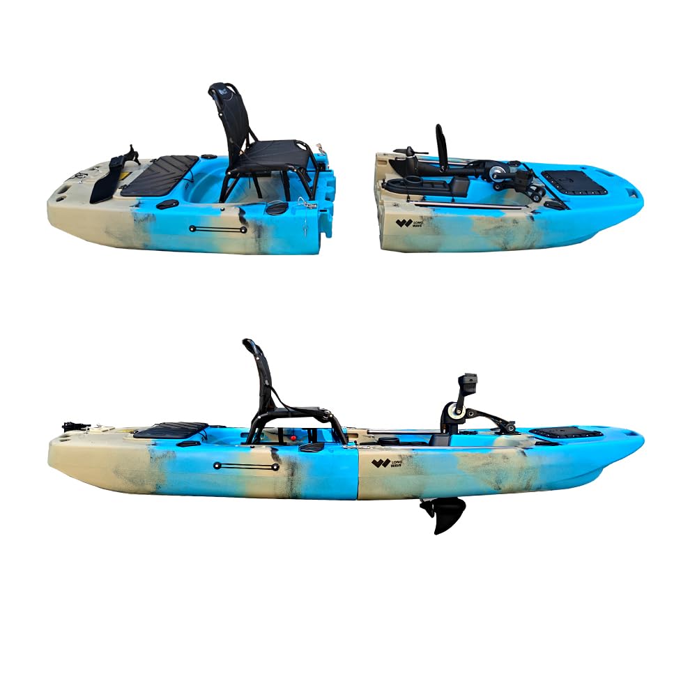 Kayak da pesca rimovibile Long Wave Tagli