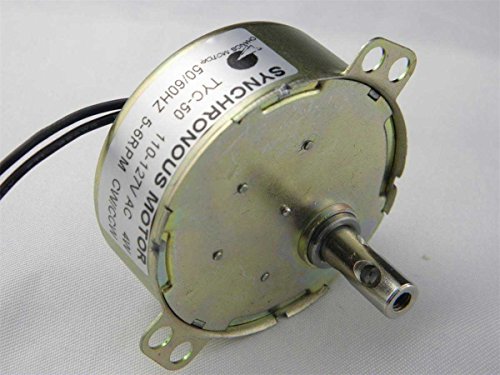 Chancs Tyc-50 110V Ac 5-6Rpm Small Synchronous Gear Motor Cw/Ccw Torque 4Kg.cm Electric Synchron Motor For Christmas Dolls #TOP2