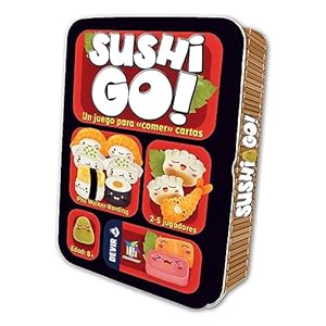 Devir – Sushi Go, Juego de Mesa, Juego de Cartas, Juego de Mesa con Amigos, Juego para Fiestas, Juego de Mesa 8 años (BGSUSHI)