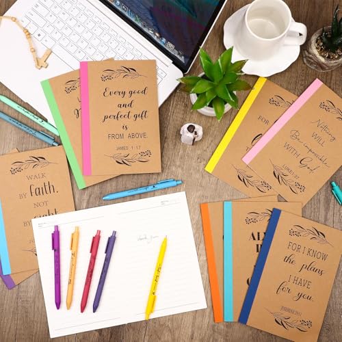 Stylos chrétiens A5 et carnets de notes bibliques Augenstern (Lot de 20) - 4