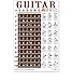 A New Song Music Guitar Chord & Fretboard Note Chart Instructional Easy 11