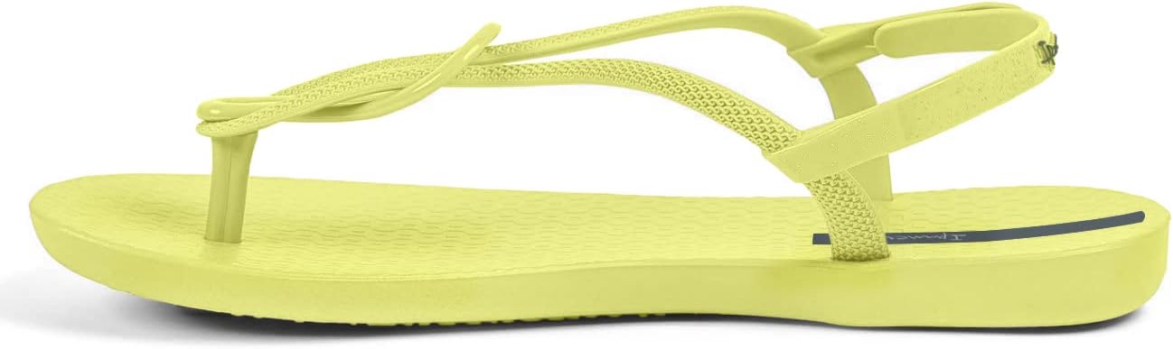 Ipanema Women's Trendy Sandals - Comfortabe and Stylish T-Strap Flat Sandals with Adjustable Ankle Strap Closure
