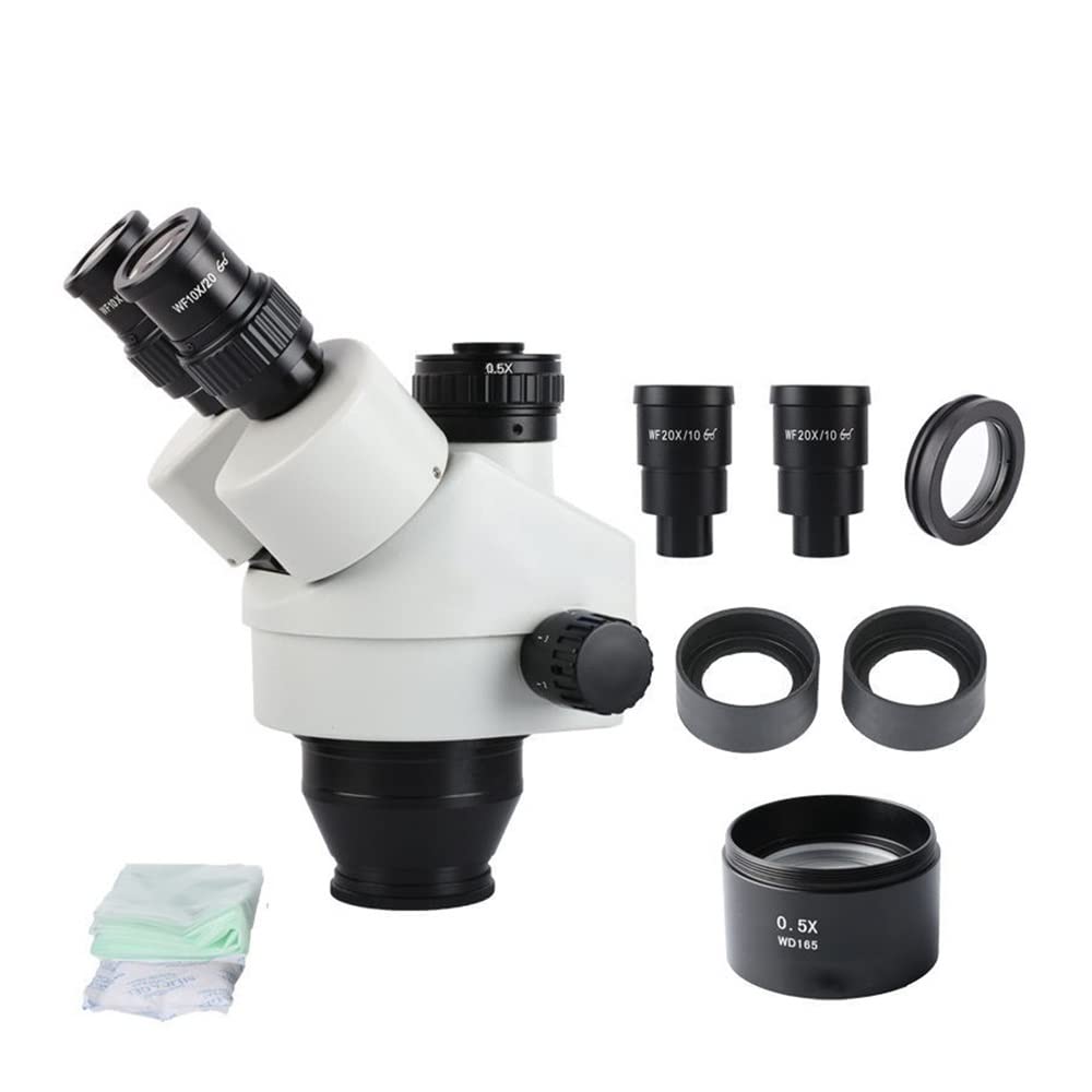 3,5X-90X Trójokularowy stereofoniczny mikroskop obiektyw trójokularowy przemysłowy mikroskop obiektyw 0,5 x adapter CTV obiektyw z ciągłym zoomem