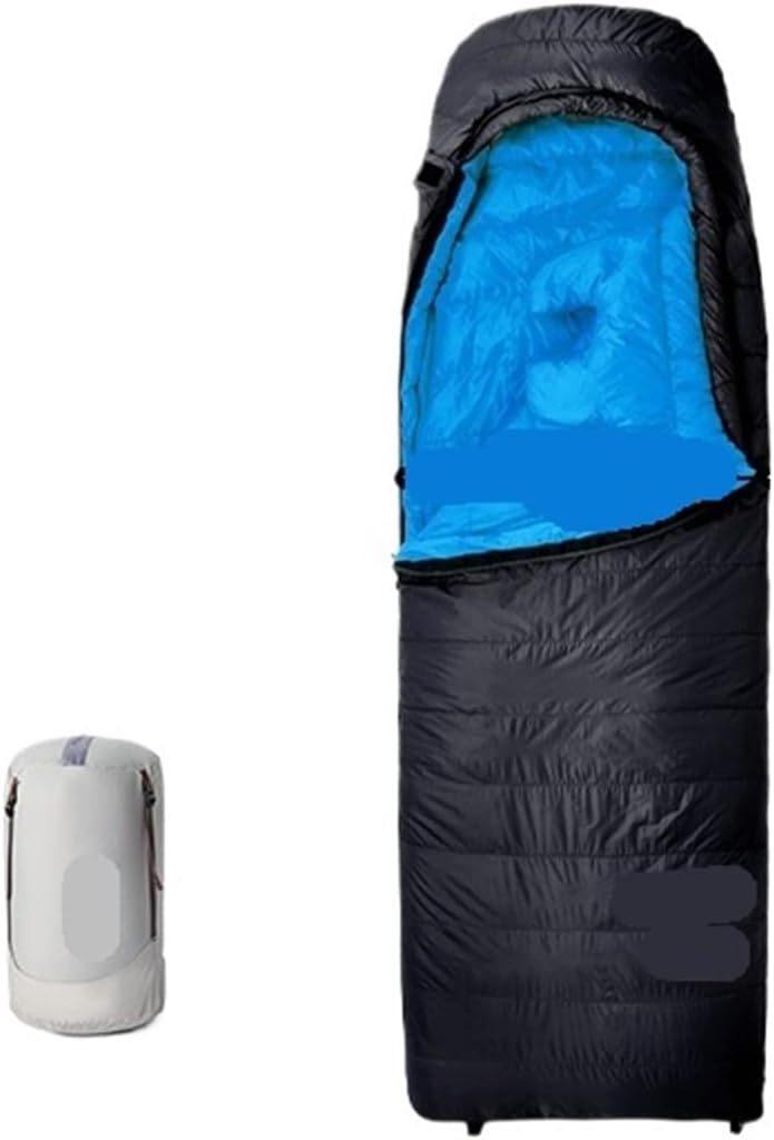 CW700 エンベロープフード付きダックダウン寝袋 &ndash; 暖かい冬のアウトドアキャンプ用品