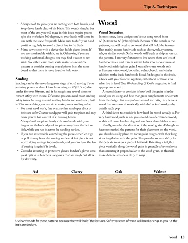 Ultimate Book of Scroll Saw Patterns: Over 200 Designs for Appliques, Ornaments, Wall Art & More (Fox Chapel Publishing) Beginner to Advanced Fretwork Plans - Holiday Decor, Wildlife, Trivets, Flowers - Image 5