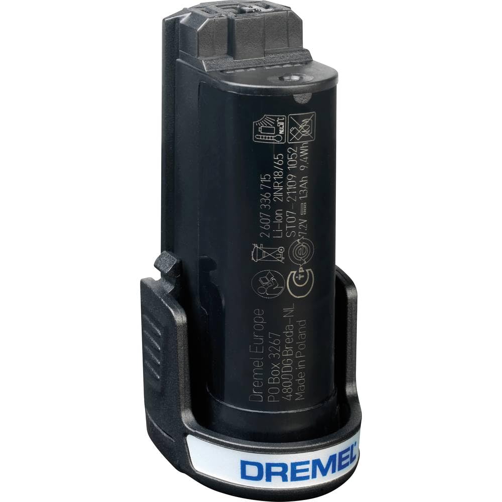 Dremel 880 12V Lithium-Ion Battery, LI-ION Battery Pack for Dremel Rotary Tools 8200, 8220, Black, (26150880JA)