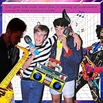 10 Pieces Inflatable Instruments Party Props Set Photo Booth Props Inflatable Guitar Saxophone Bass Lute Microphone Recorder Piano Theme Party Rock Toys Decorated Vintage Period Party - Image 4