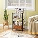 HOOBRO Free Standing Towel Rack for Bathroom, 2 Tier Blanket Rack, 16.5