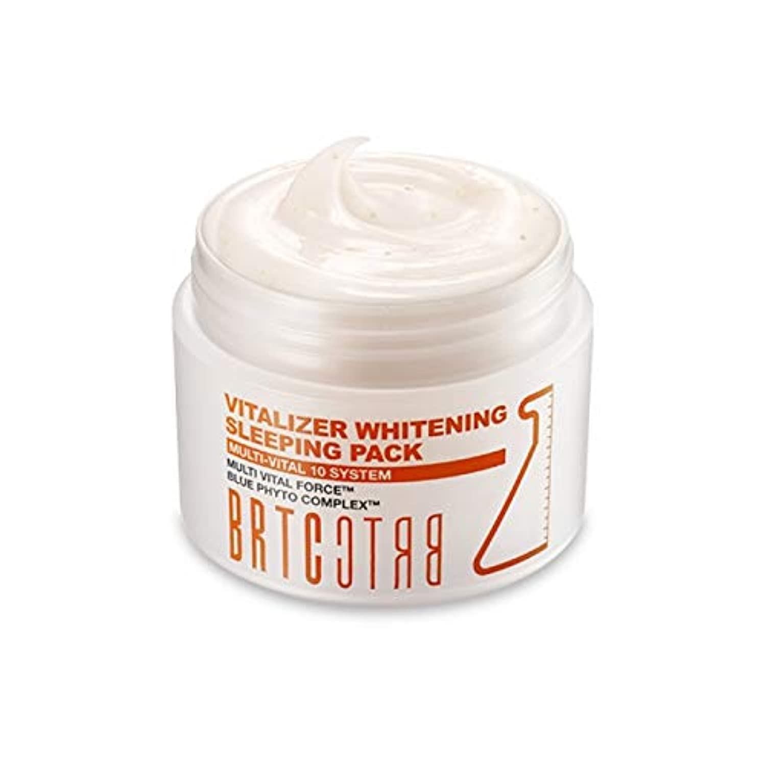 BRTC Korea Cosmetic Vitalizer, Whitening Sleeping Pack, Wrinkle Treatment, Soothing, Moisturizing, Nourishing, Brightening 50ml