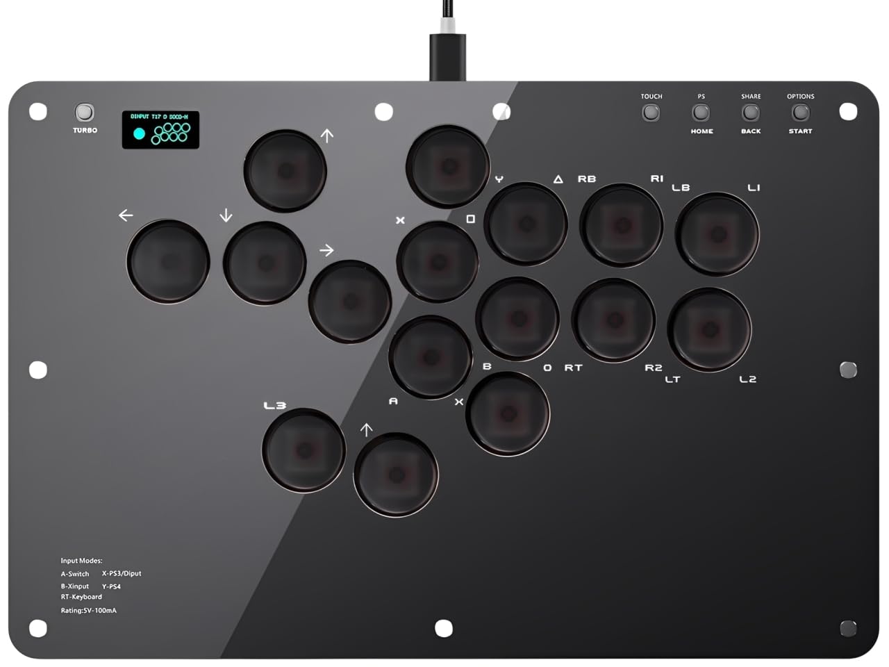 アケコン レバーレス コントローラー 16ボタン ゲームパッド アーケード Amazon.co.jp: AQielev アケコン レバーレス コントローラー 16ボタン