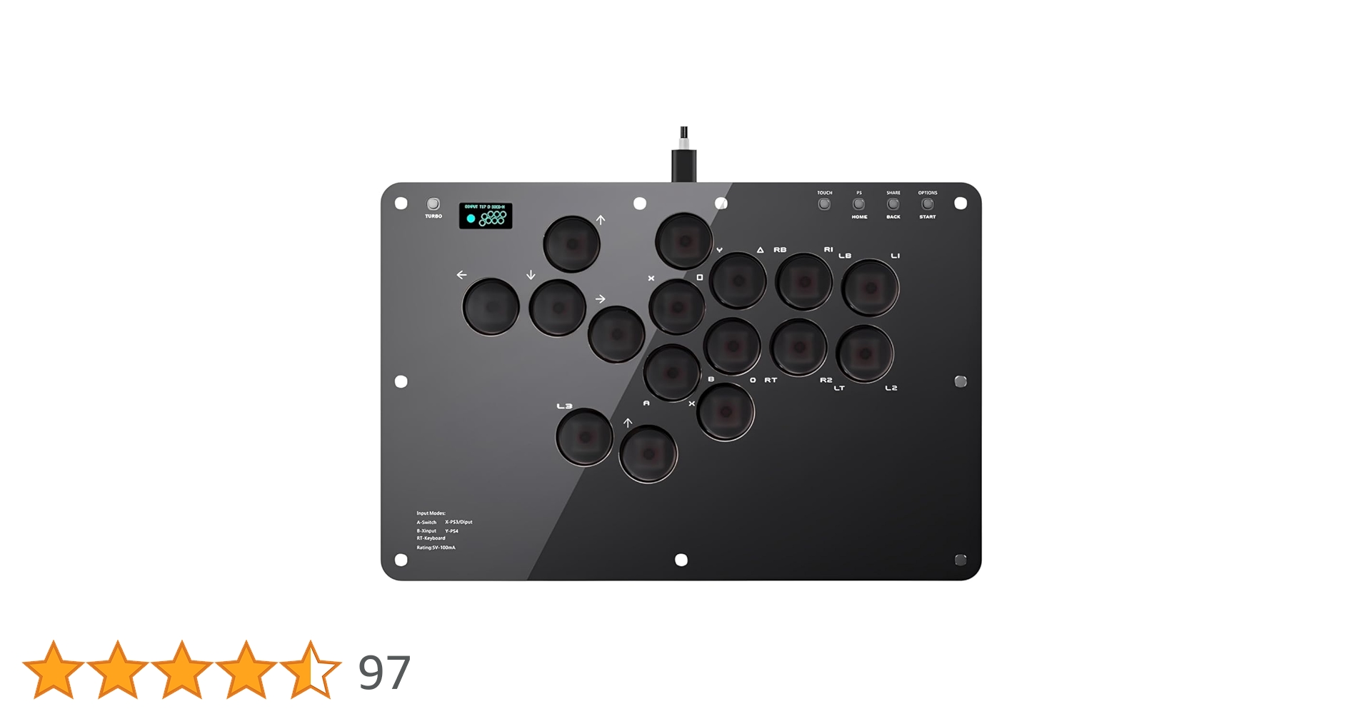 T297 AQielev レバーレス コントローラー アケコン Amazon.co.jp: AQielev アケコン レバーレス コントローラー 16ボタン