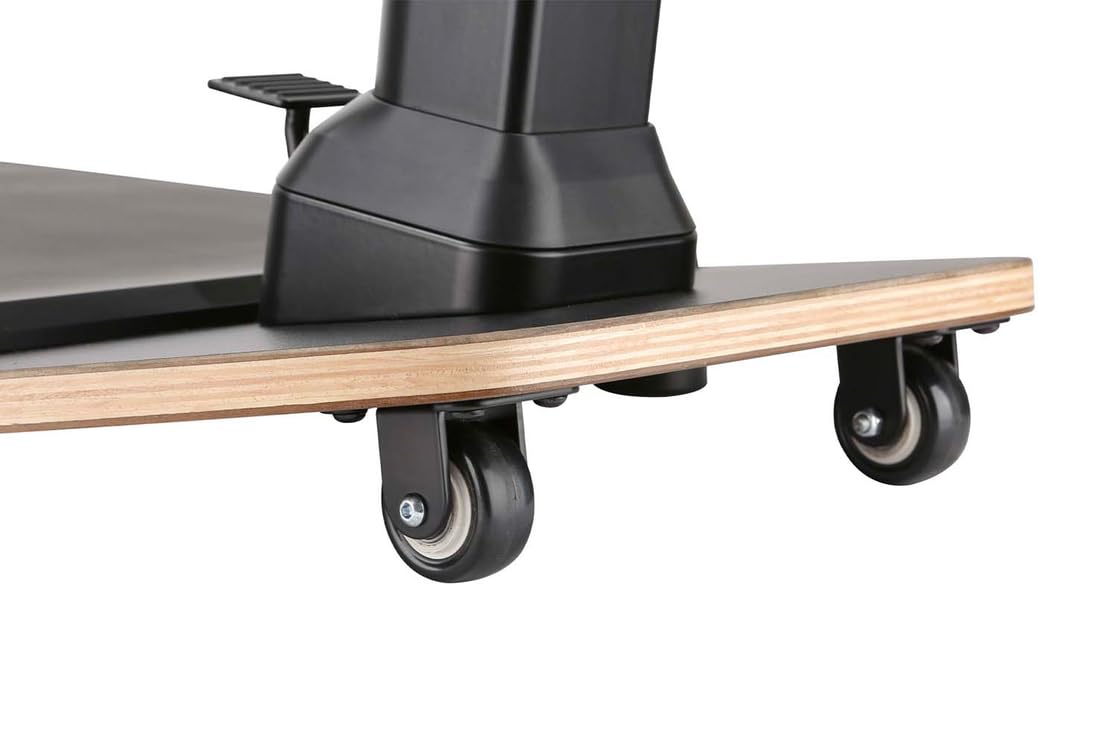 Spacetronik Ergonomischer Stehhocker mit Anti-Ermüdungsmatte | Stehhilfe Höhenverstellbar 61,5-118 cm, Belastbar bis 125 kg, Stehstuhl für gesundes und aktives Sitzen und Stehen
