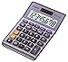 Produktbild CASIO Tischrechner MS-80VERII, 8-stellig, Währungsumrechnung, Aluminiumfront, Schnellkorrekturtaste, Solar-/Batteriebetrieb