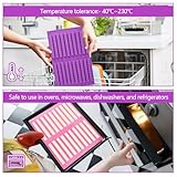 2 Stück Silikonform Hundeleckerli (26x17 cm), 20 Streifen Hunde Backmatte, Wiederverwendbar Riegel Silikonform, Silikon Backmatte Hundekekse für Diy Hunde-Snack-Sticks, Hundekeks-Kausticks
