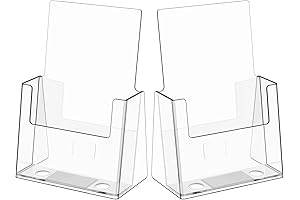 Sturdy and Transparent 5x7 Card Holder for Maximum Visibility