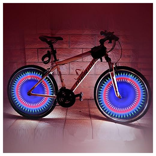 32 LED DIY Programmable Bicycle Cycling Wheel Light