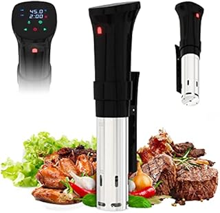 APQ Sous Vide Cooker 1100W, Professional Thermal Immersion Circulator with Adjustable Clamp, Recipes. Sous Vide Heater with Temperature & Digital Timer, Ultra Quiet Stainless Steel Upgraded Model 2022