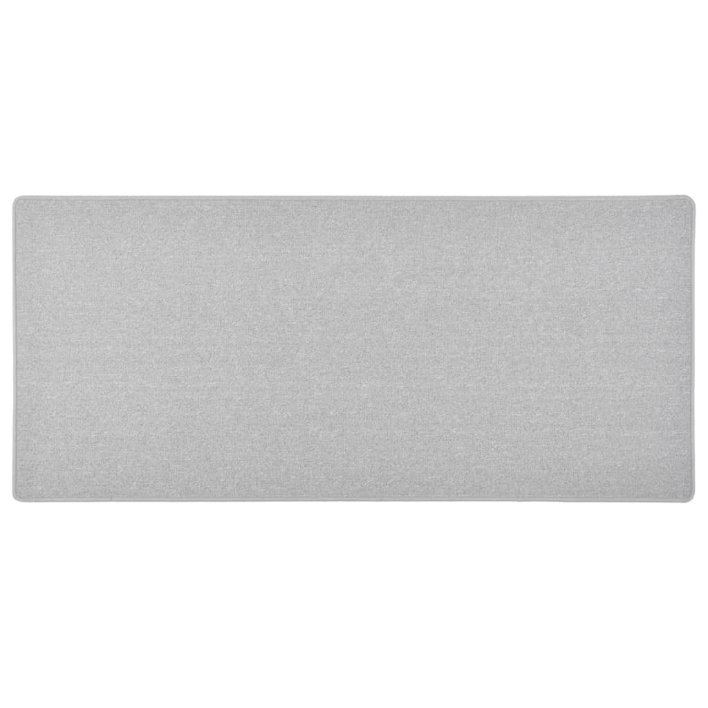 vidaXL Carpet Runner Modern Home Living Room Bedroom Entryway Hallway Accessories Floor Carpet Mat Area Rug Soft Durable Non-Slip Light Grey — image 1